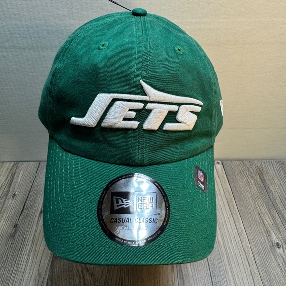 New Era Other - NWT New Era NFL New York Jets Casual Classic Adjustable Dad Hat cap Green
